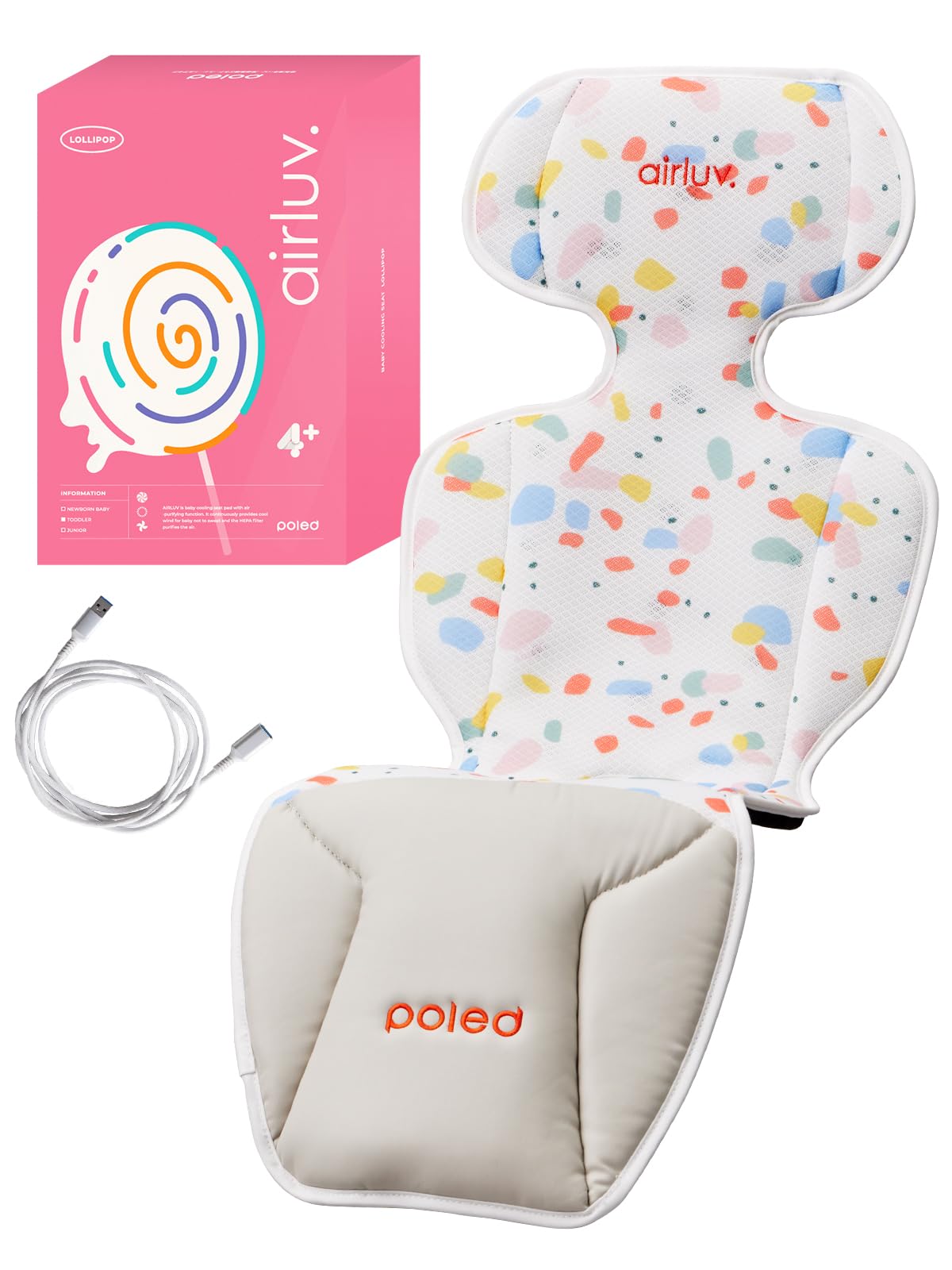 Amazon.co.jp: Poled公式 エアラブ4プラス ロリポップ クールシート 暑
